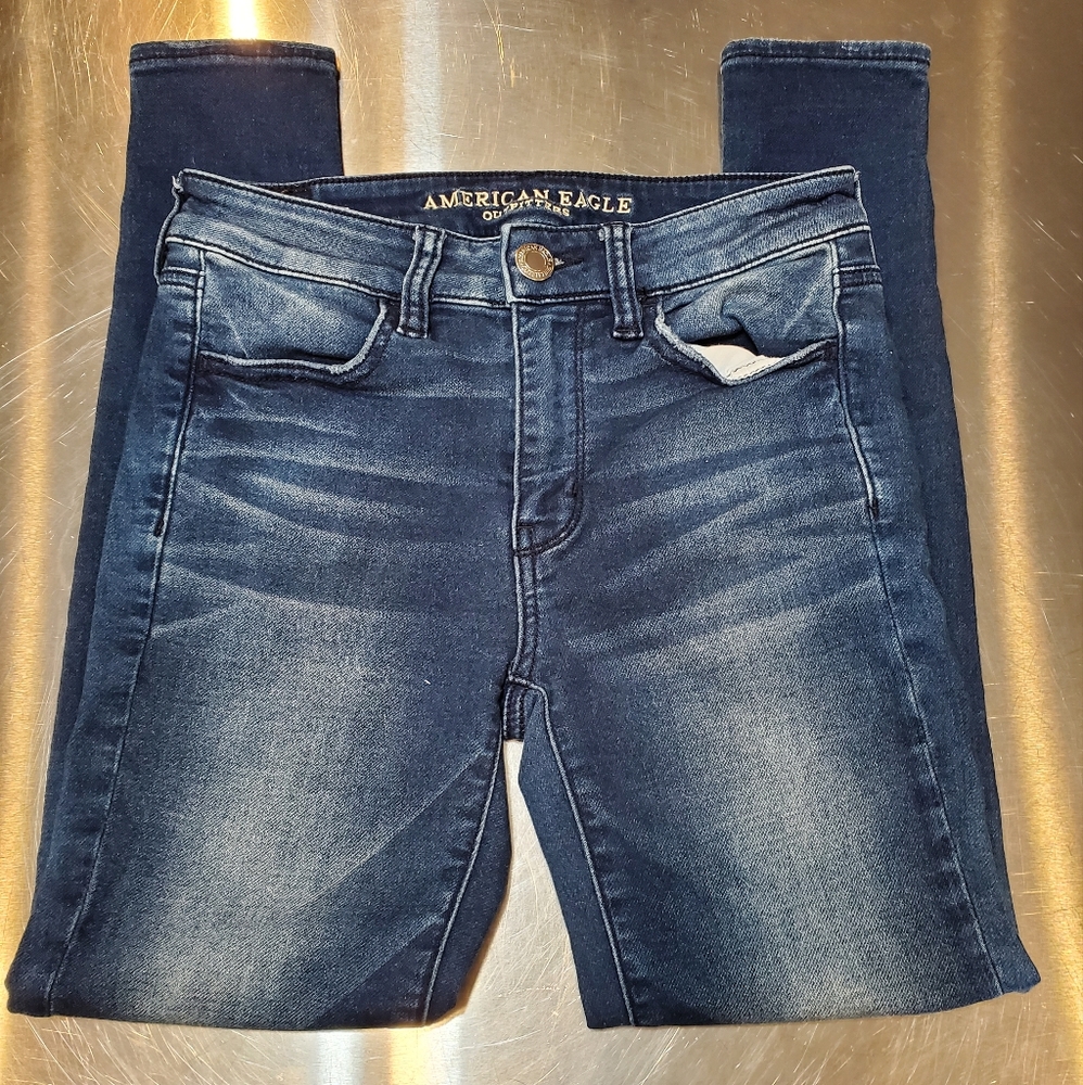 American Eagle 2short Hi-Rise jeggings